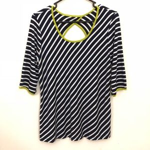Fenn Wright Manson | Navy Striped Top